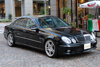 ベンツ AMG E55 風景