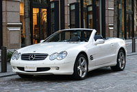 ベンツ SL 500 ハンドル